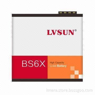 Mobile Phone Battery for Motorola BS6X, Capacity of 1,390mAh